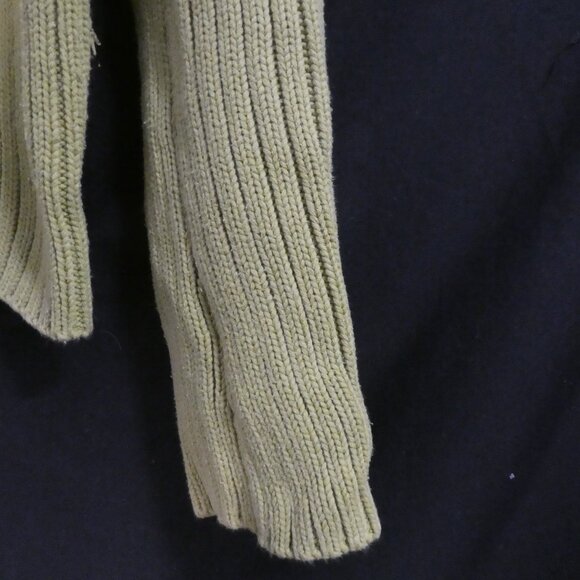 DKNY JEANS | xs - extra small | Ribbed Turtleneck Sweater With Bold DKNY Front - Picture 8 of 14